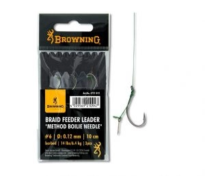 Nadväzec Method Leader Boilies Needle 10cm 0,14mm veľ. 4